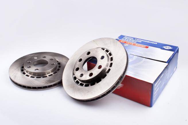 Диск тормоз. Nexia, Espero, Lanos 1,5-1,6 (DOHC) R-14 из 2шт (AT) Чехия