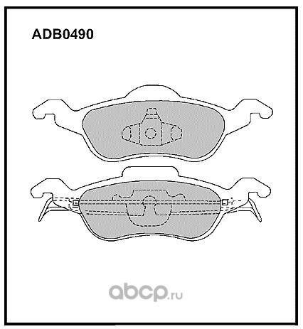 Колодка торм. Ford Focus I перед.