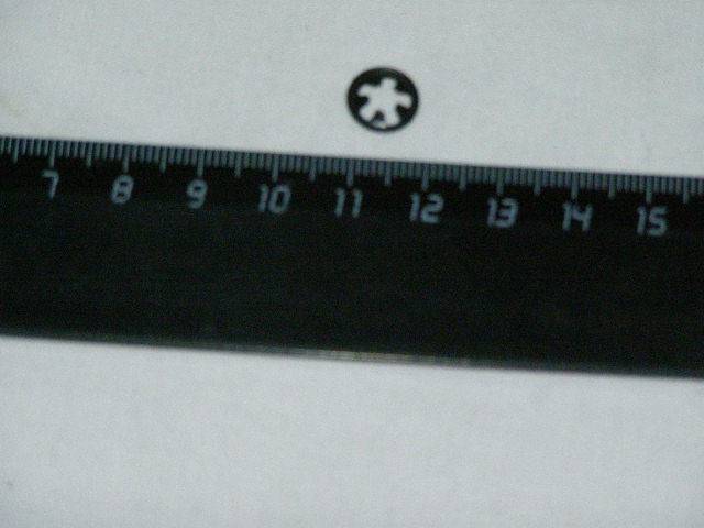 Кольцо стопорное эмблемы (в уп. 50 шт.) (Сызрань)