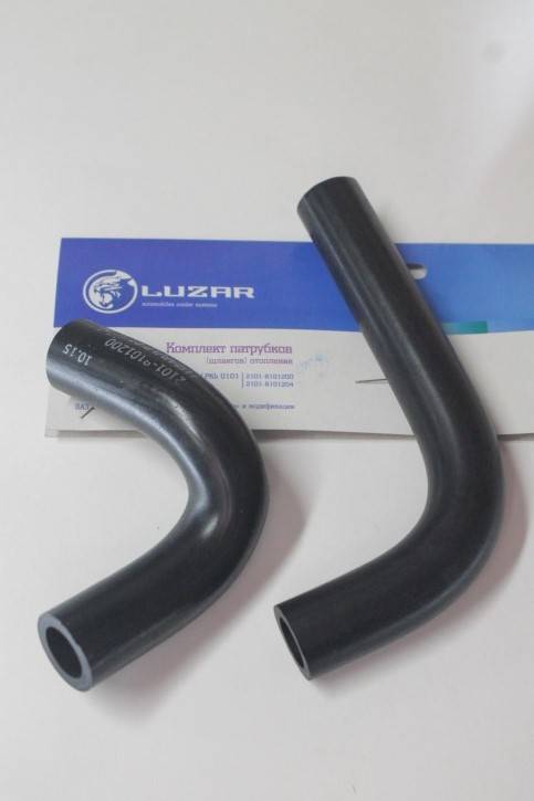 Патрубки отопителя ВАЗ 2101 2121 LUZAR Патрубки отопителя ВАЗ 2101 2121 LUZAR
