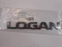 Эмблема надпись "Logan" задняя
