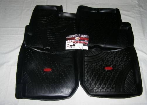 Коврики на пол /Lada Largus/ 5 мест. (REZKON)