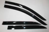 Дефлекторы дверей (ветровики) Renault Logan II седан 14-- клеящиеся (Voin) (10) (Azard)