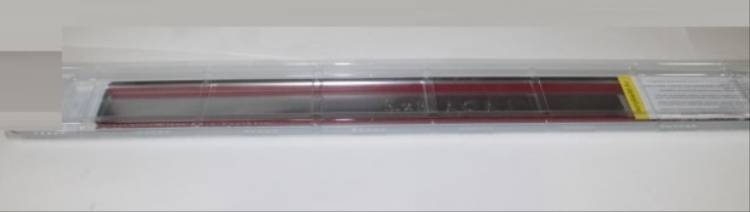 Накладка порога салона 2121 /хром/ 2 шт (LIDER)