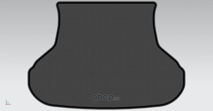 Коврик багажника /2170 Приора/ пласт.