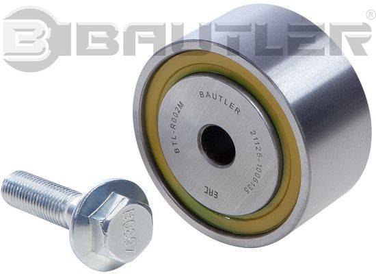 Ролик натяжителя ремня ГРМ опорный ВАЗ-1117-19,2170-72-90-94.Lada Vesta.дв.16кл.металл.(R002М) (BAUTLER)