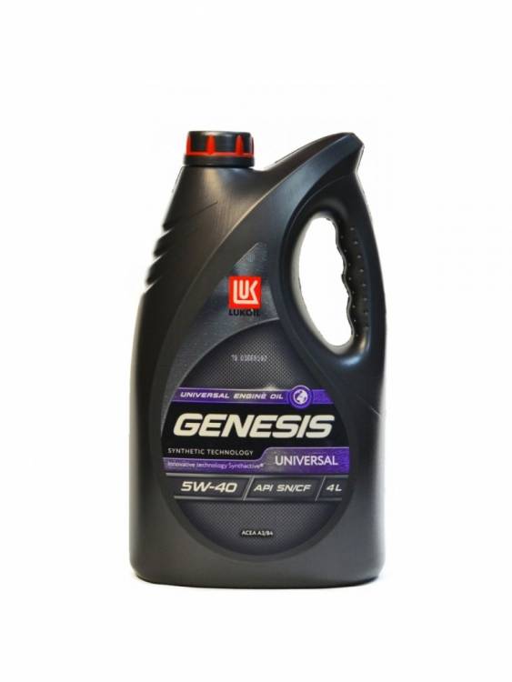 Масло моторное Лукойл Genesis Universal 5w40 4л 