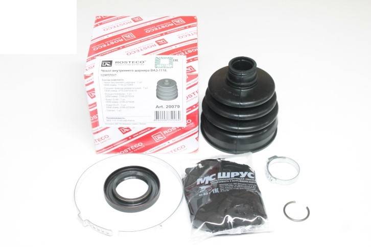 Пыльник ШРУС /1118/ внутр. (+ 2 хомута, сальник, стопор, смазка) (Rosteco)