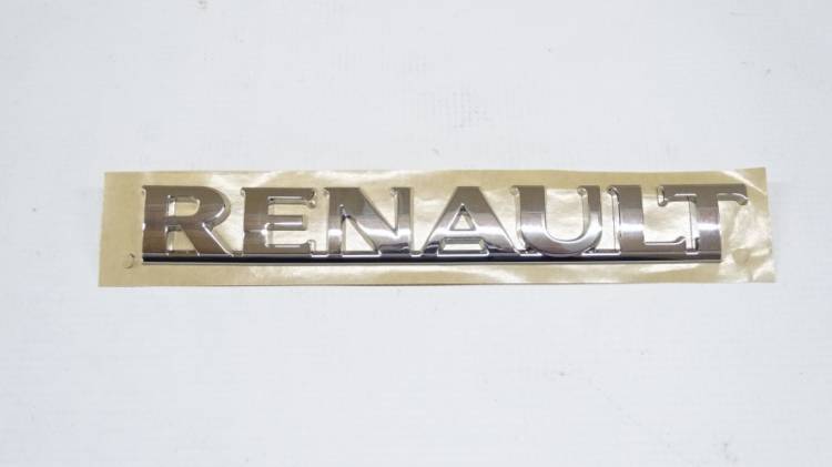 Эмблема надпись "Renault" задняя