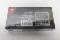 Набор бит, торкс (15 предм.) Т20-55 PROFFI (Сервис ключ)