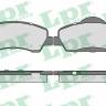 Колодки тормозные передние Citroen C4 14-/C-Elysee 12-/Peugeot 301 12-/308 13-  05P1770 (LPR)