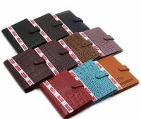 Обложка для автодокументов с паспортом "Кайман", кожа коричневый Обложка для автодокументов с паспортом "Кайман", кожа коричневый