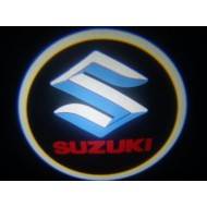 лазерная проекция с логотипом Suzuki (насадка на скотч)