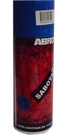 Краска-спрей Sabotage 312 Исудзу синий 400мл (ABRO)