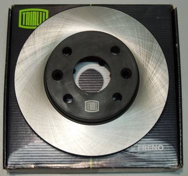 Диск тормоз. Rio I 00-- 1.3/1.4 R-13" перед. (TRIALLI) Италия (4)