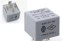 Реле  Renault Logan Largus X-Ray Vesta 35A /5 конт./ (серое)