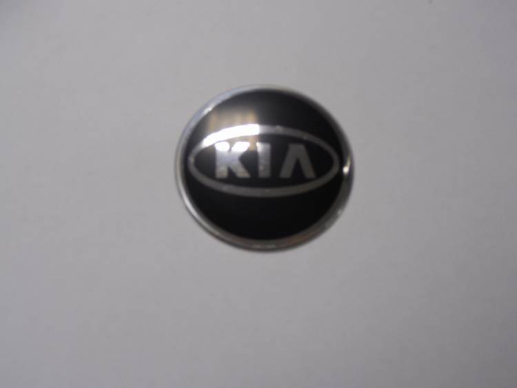 Наклейка "KIA" на автомобильные колпаки, диски (диаметр 55мм.) компл. 4шт.