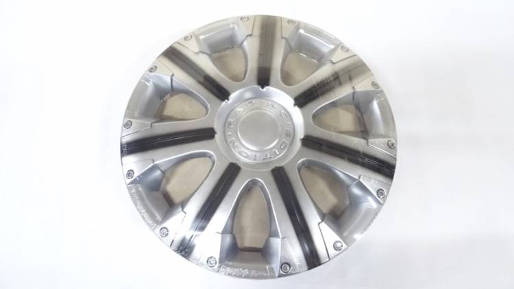 Колпак колеса R13 Расинг Super Silver (в мешке 4 упак)
