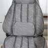 Чехлы на сиденье /Daewoo Nexia/ с 2008 г. Жаккард серый (цельн. зад. спинка) (TREND NEW)