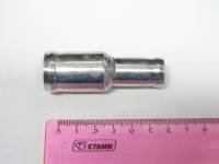 Трубка соединитель для патрубков прямая с перех. D22х16 L= 64 мм (металл)