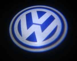 лазерная проекция с логотипом VW (насадка на скотч)