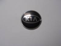 Наклейка "KIA" на автомобильные колпаки, диски (диаметр 60мм.) компл. 4шт.
