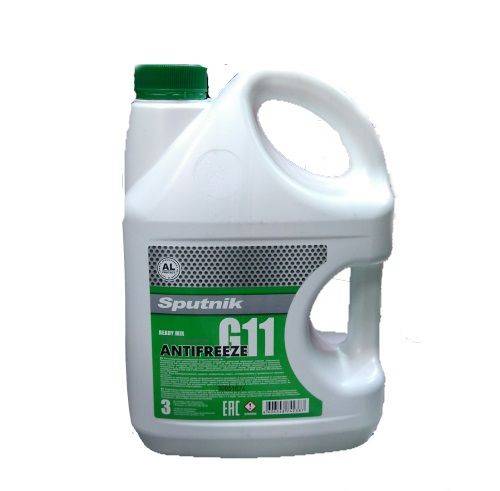 Антифриз Sputnik G11 5кг зеленый 700999