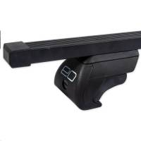 Багажник на рейлинги (сталь) 125 см в сборе (эконом)