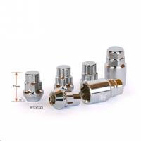 Гайка колеса секр. M12*1,25*32 Хром Конус с выступом, закр.,5 луч., 2 кл. (Вектор) Гайка колеса секр. M12*1,25*32 Хром Конус с выступом, закр.,5 луч., 2 кл. (Вектор)