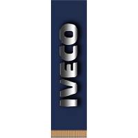 Вымпел прямоугольный IVECO (200x55) синий