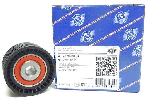 Ролик ГРМ опорн. Logan, Clio II, Megane, Kangoo, Laguna, Scenic, Duster, Largus 16кл (AT) Чехия (46)