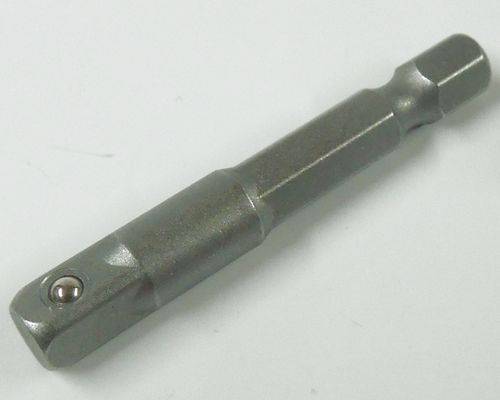 Адаптер (переходник) для бит 1/4'' 6-гранный 50мм для шуруповерта (Эврика)