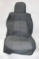 Чехлы на сиденье /Renault Logan-2/ с 2014 г. Жаккард серый (унив. зад. спинка-на молнии) без подушки безопасности (без П (TREND NEW)