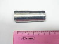 Трубка соединитель для патрубков прямая с перех. D22х20 L= 60 мм (металл)