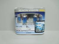 Лампа Clearlight H11-12-55 XenonVision Long Life 6000K ярко-белая из 2шт (5/50)