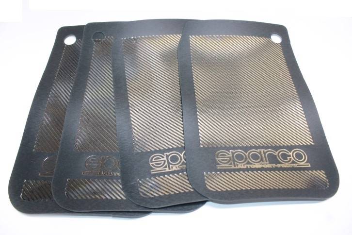 Брызговик универс. SPARgO больш. (4 шт) Карбон черный