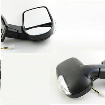 Зеркало бок. /Г-3302 Бизнес/ н/о прав. черное с поворот.