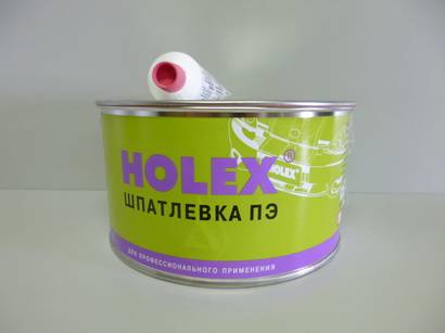 Шпатлевка полиэфирная ПЭ углеволокно 1,8кг (Holex) (10)