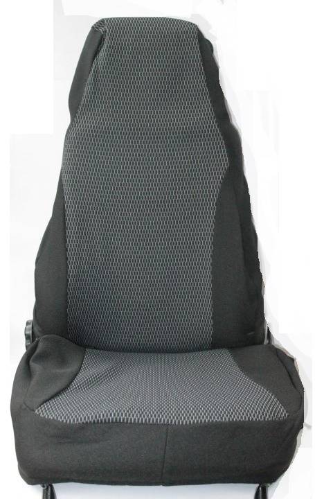 Чехлы на сиденье /2108, 2115/ Жаккард черный /эконом/ (цельн. зад. спинка) (TREND NEW)