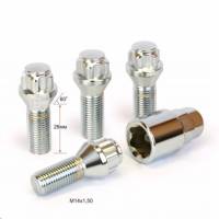 Секретка болт колеса M14 х 1,5 конус L=28мм (4+1) (Вектор) Секретка болт колеса M14 х 1,5 конус L=28мм (4+1) (Вектор)