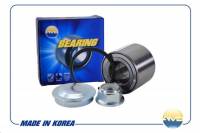 Подшипник ступицы Renault Duster 4x2 Logan с 2014 г. Lada Largus 7 местный задн. /гайка+стопор+шайба/ (AMD)