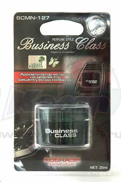 Ароматизатор на дефлектор "BUSINESS Class" Соблазн 20мл. (FKVJP)