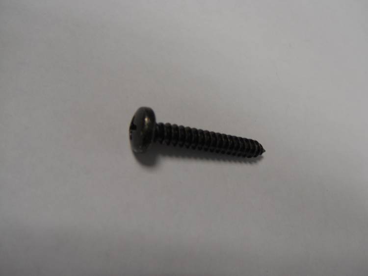 40551 Винт самонарезающий  оцинкованный черный d = 4,8 x 32 мм головка под + стандарт