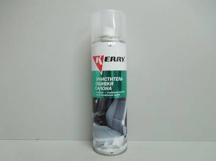 Очиститель велюра и обивки салона 335мл аэрозоль пенный (Kerry) (12)
