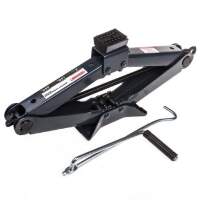 Домкрат ромбический 3 т высота подъема 140-455мм с резиновой опорной частью в сумке SKYWAY