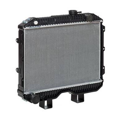 Радиатор охлаждения УАЗ 469, 3741 УМЗ-417 алюм. несборный (Luzar) (3)