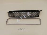 Облицовка радиат. Chevrolet Aveo T255 /хром. молдинг/