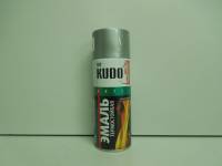 Краска термостойкая Серебристая матовая KUDO KU-5001 520мл аэрозольная