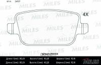 Колодка торм. Ford Mondeo IV Kuga S-Max Focus II Volvo S80 II V70 II XC70 задн.