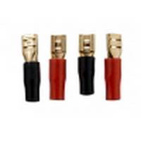 MYSTERY Комплект акустических клемм (2 красные+ 2 черные) 18Ga